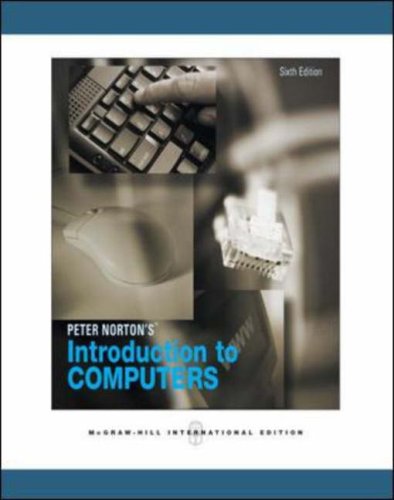 Beispielbild fr Peter Norton's Introduction to Computers zum Verkauf von Phatpocket Limited