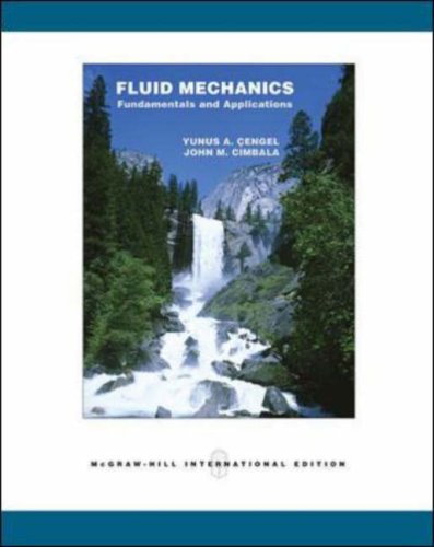 Beispielbild fr Fluid Mechanics Fundamentals And Applications (International Edition) zum Verkauf von Cambridge Rare Books