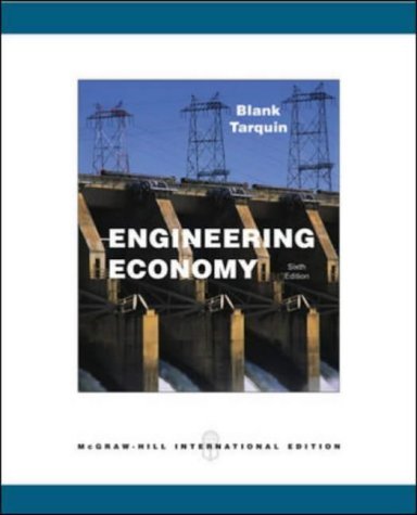 Engineering Economy with Olc Bind-in Card and Engineering Subscription Card (9780071117319) by Blank