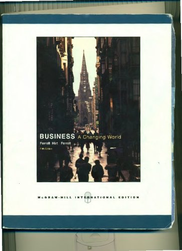 9780071117487: Business: A Changing World