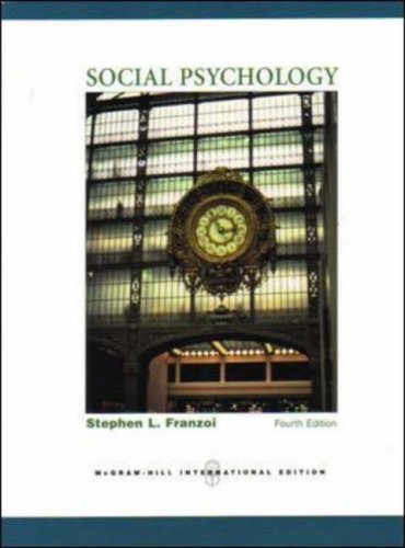 9780071119344: Social Psychology