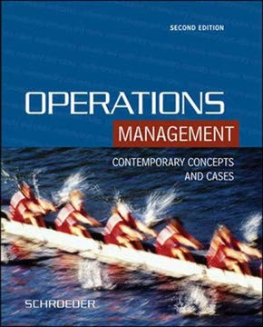 Imagen de archivo de Operations Management: Contemporary Concepts and Cases a la venta por WorldofBooks