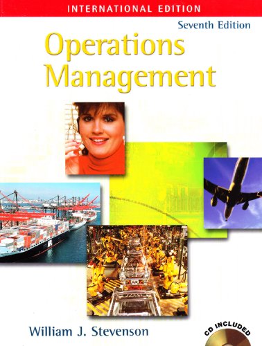 9780071121293: Operations Management, International Edition (Book Only)