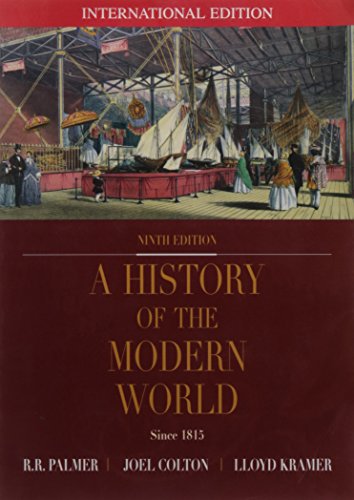 Stock image for A History Of The Modern World Since 1815 for sale by Basi6 International