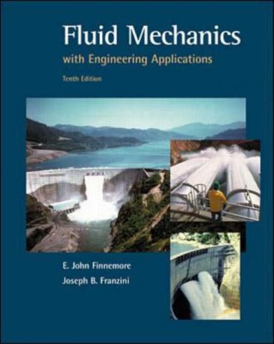 Stock image for Fluid Mechanics With Engineering Applications (McGraw-Hill Series in Civil and Environmental Engineering) for sale by Wizard Books