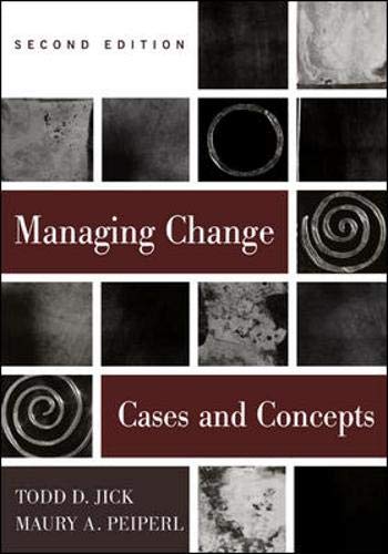 Stock image for Managing Change: Cases and Concepts for sale by SecondSale