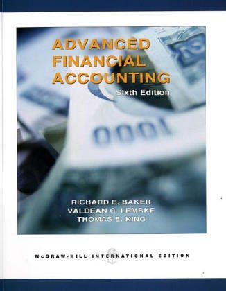 Beispielbild fr Advanced Financial Accounting zum Verkauf von Majestic Books