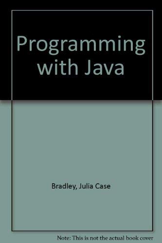 9780071123099: Programming with Java