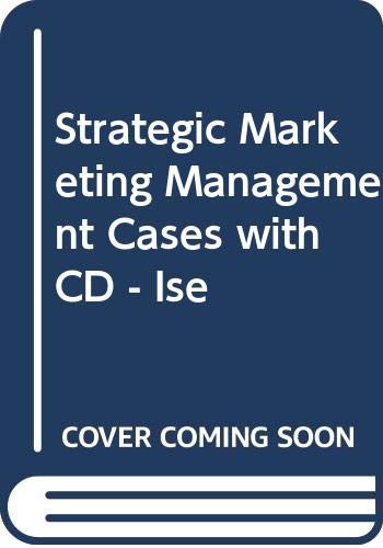 Stock image for Strategic Marketing Management Cases for sale by Anybook.com