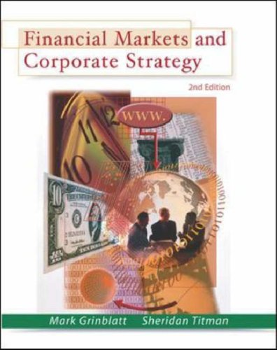Stock image for Financial Markets and Corporate Strategy for sale by ThriftBooks-Dallas