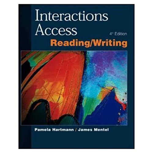 Stock image for Interactions Access: Reading (Silver Edition) for sale by dsmbooks