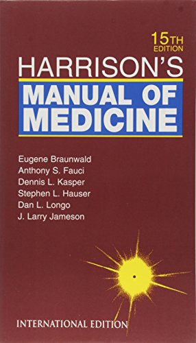 Beispielbild fr Harrison*s Manual of Medicine (McGraw-Hill International Editions) zum Verkauf von dsmbooks