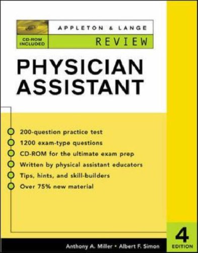 9780071124669: Review for the Physician Assistant (Appleton & Lange Review)