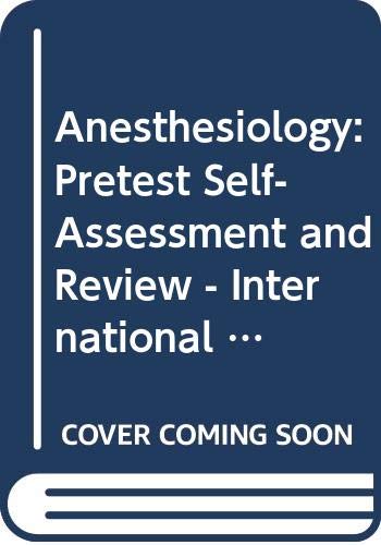 9780071125772: Pretest Self-Assessment and Review - International Edition (Anesthesiology)