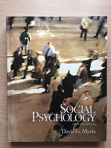 Beispielbild fr Social Psychology zum Verkauf von WorldofBooks