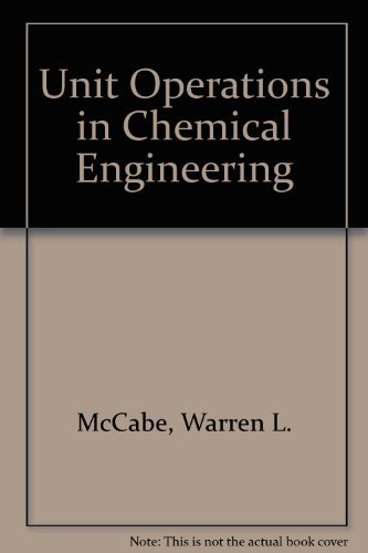 9780071127219: Unit Operations in Chemical Engineering