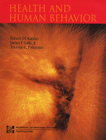 Stock image for Health and Human Behavior (McGraw-Hill International Editions: Psychology Series) for sale by WorldofBooks