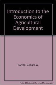 Beispielbild fr Introduction to the Economics of Agricultural Development zum Verkauf von AwesomeBooks