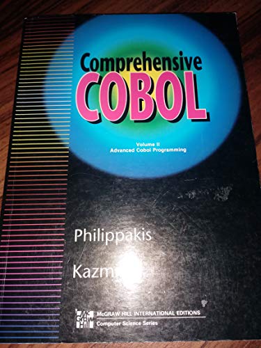 9780071127684: Comprehensive Cobol: Advanced Cobol Programming (Chapters 14-26) Vol II