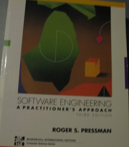 Beispielbild fr Software Engineering: a Practitioner's Approach - Third Edition zum Verkauf von ThriftBooks-Dallas