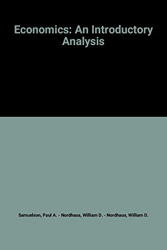 Economics: An Introductory Analysis (9780071128117) by Paul A. Samuelson