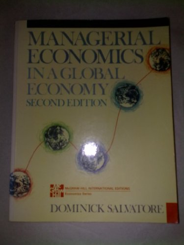 Beispielbild fr Managerial Economics in a Global Economy zum Verkauf von WorldofBooks