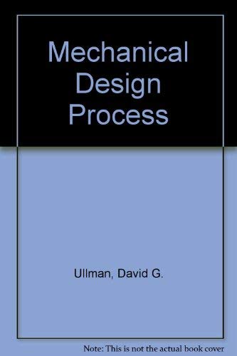 Stock image for Mechanical Design Process for sale by Better World Books Ltd