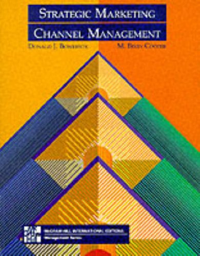 Imagen de archivo de Strategic Marketing Channel Management a la venta por Books Puddle