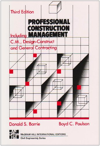 Imagen de archivo de Professional Construction Management: Including C.M., Design-Construct, and General Contracting a la venta por Anybook.com