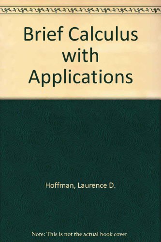 9780071129596: Brief Calculus with Applications