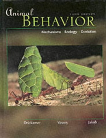 9780071130202: Animal Behavior : Mechanisms, Ecology, Evolution