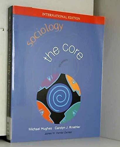 Stock image for SOCIOLOGY: THE CORE for sale by Basi6 International