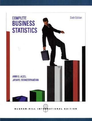 9780071131377: Complete Business Statistics