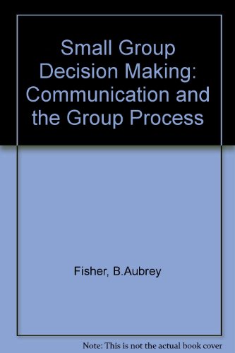 Imagen de archivo de Small Group Decision Making a la venta por Books Puddle