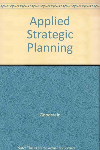 9780071133265: Applied Strategic Planning