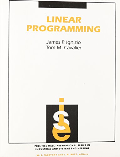 9780071133302: Linear Programming