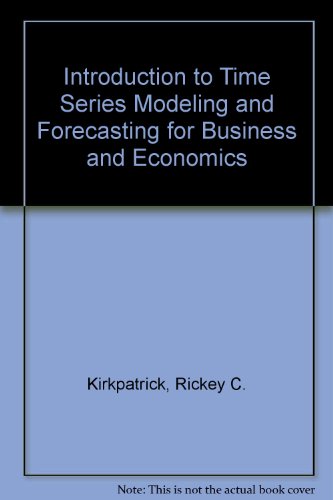 Stock image for Introduction to Time Series Modeling and Forecasting for. for sale by Books Puddle