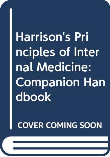 9780071133869: Companion Handbook (Harrison's Principles of Internal Medicine)