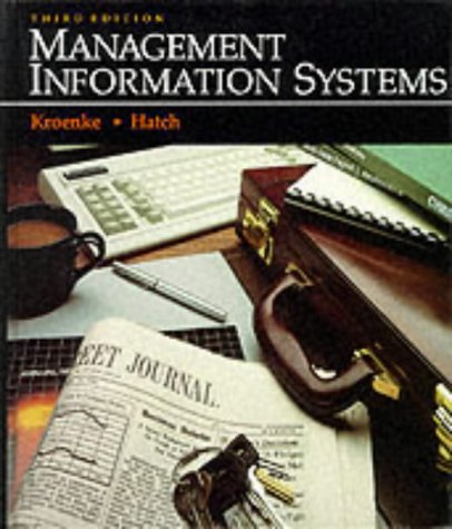 Beispielbild fr Management Information Systems zum Verkauf von WorldofBooks