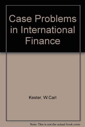 Stock image for Case Problems in International Finance for sale by dsmbooks