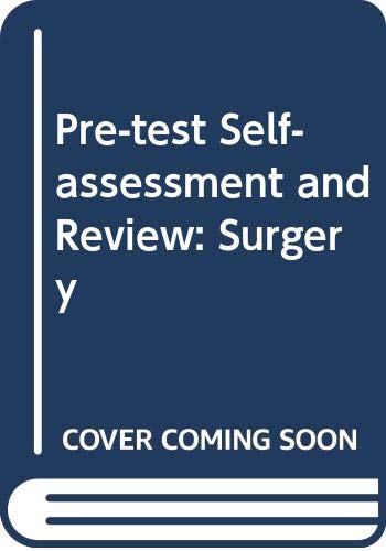 9780071134286: Surgery (PreTest Clinical Science)