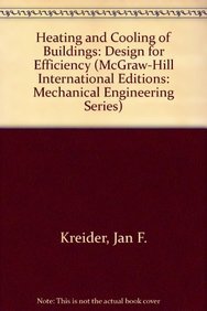 9780071134385: Heating and Cooling of Buildings: Design for Efficiency