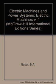 9780071135269: Electric Machines (v. 1) (McGraw-Hill International Editions Series)