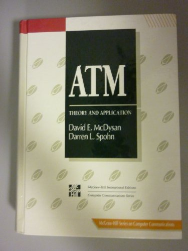 9780071135375: ATM: Theory and Application (McGraw-Hill Series on Computer Communications)