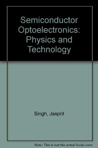 Imagen de archivo de Semiconductor Optoelectronics: Physics and Technology a la venta por Ammareal