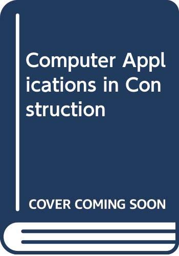 9780071136082: Computer Applications in Construction (McGraw-Hill International Editions Series)