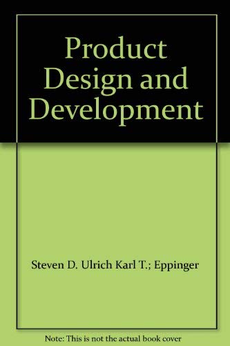 9780071137423: Product Design and Development