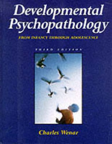 Stock image for Developmental Psychopathology for sale by WorldofBooks