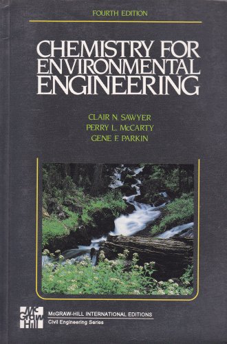 9780071139083: Chemistry for Environmental Engineering