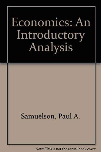 9780071139144: Economics: An Introductory Analysis